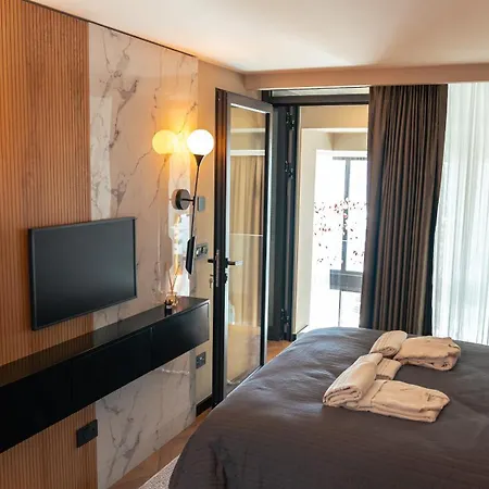 Apartament Mykonos Homes - Luxurioeses Penthouse Mit Rooftop Pool, Meerblick, Gym *