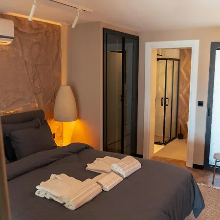 Mykonos Homes - Luxurioeses Penthouse Mit Rooftop Pool, Meerblick, Gym