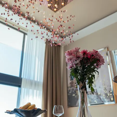 Mykonos Homes - Luxurioeses Penthouse Mit Rooftop Pool, Meerblick, Gym Apartman *