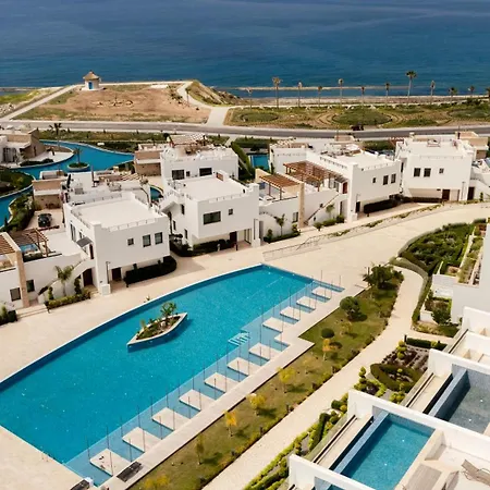 公寓 Mykonos Homes - Luxurioeses Penthouse Mit Rooftop Pool, Meerblick, Gym Kalogrea