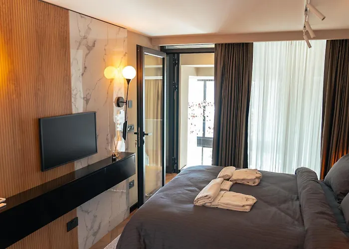 Mykonos Homes - Luxurioeses Penthouse Mit Rooftop Pool, Meerblick, Gym *