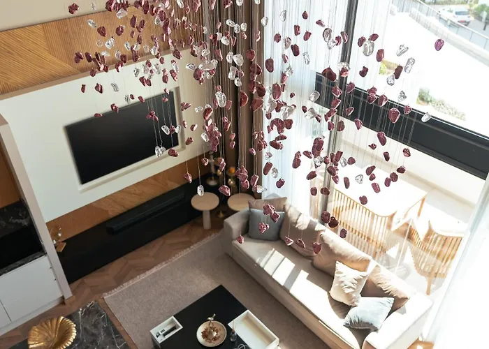 Lägenhet Mykonos Homes - Luxurioeses Penthouse Mit Rooftop Pool, Meerblick, Gym *