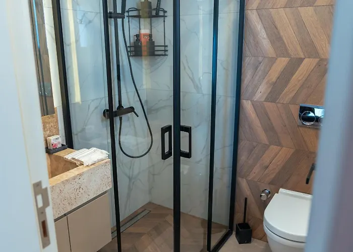 Mykonos Homes - Luxurioeses Penthouse Mit Rooftop Pool, Meerblick, Gym * Kalogrea