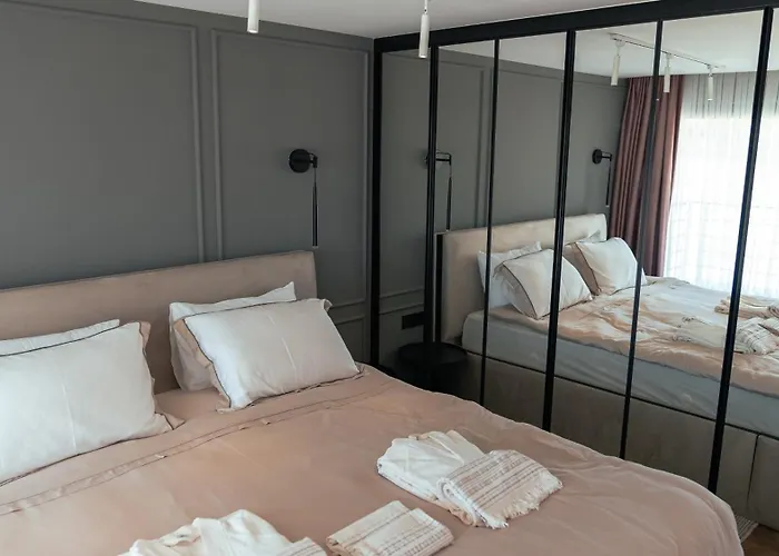 Mykonos Homes - Luxurioeses Penthouse Mit Rooftop Pool, Meerblick, Gym * Kalogrea